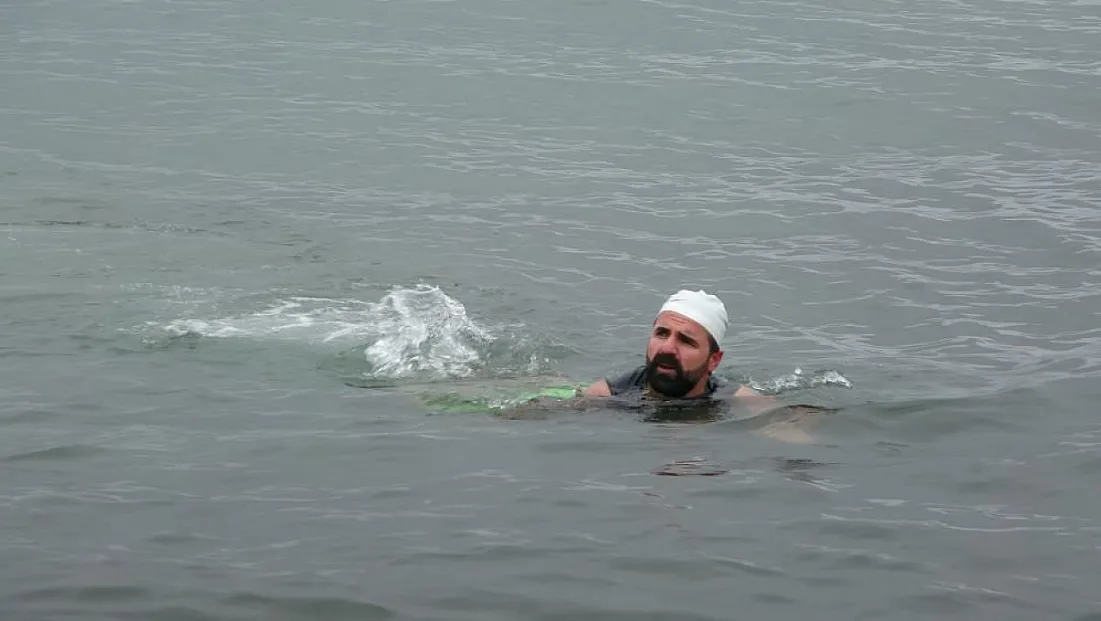 Dondurucu soğuğa meydan okudu