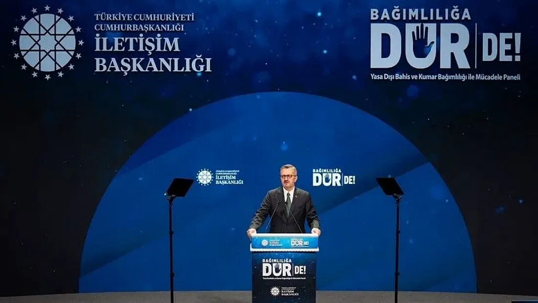 Duran: Gençlerimizi sanal bahis sarmalında kaybetmeyeceğiz