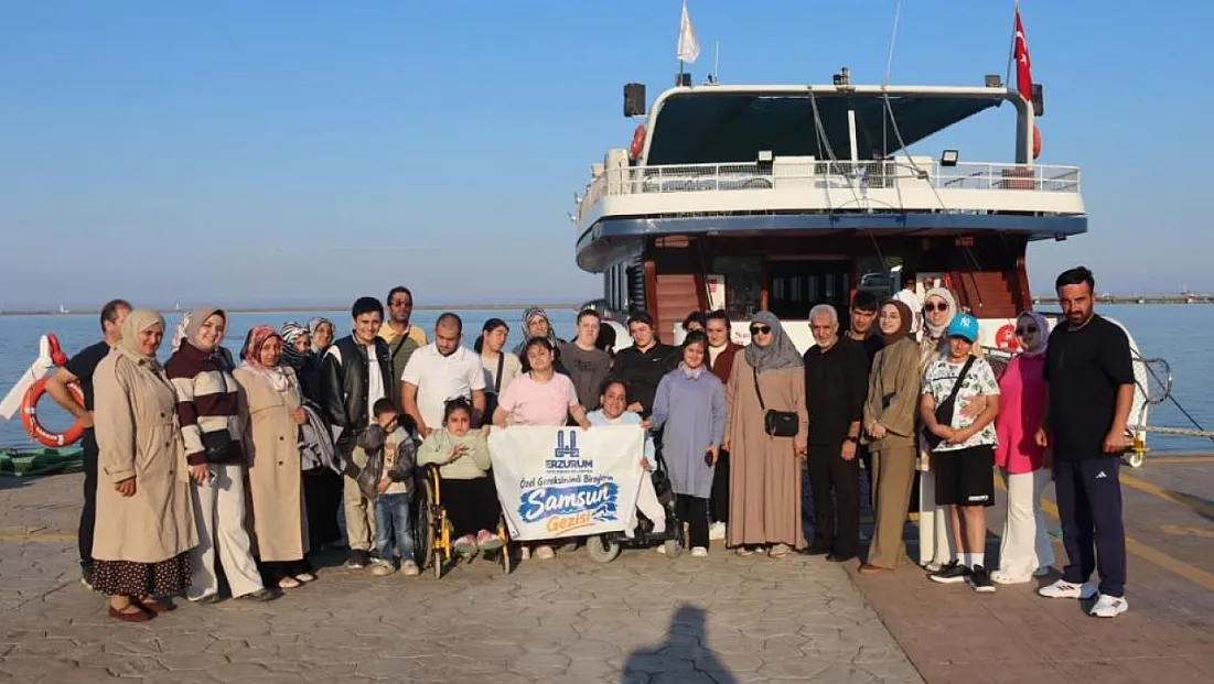 Erzurum’dan Samsun’a gönül köprüsü! Özel bireyler ve aileleri kampta buluştu