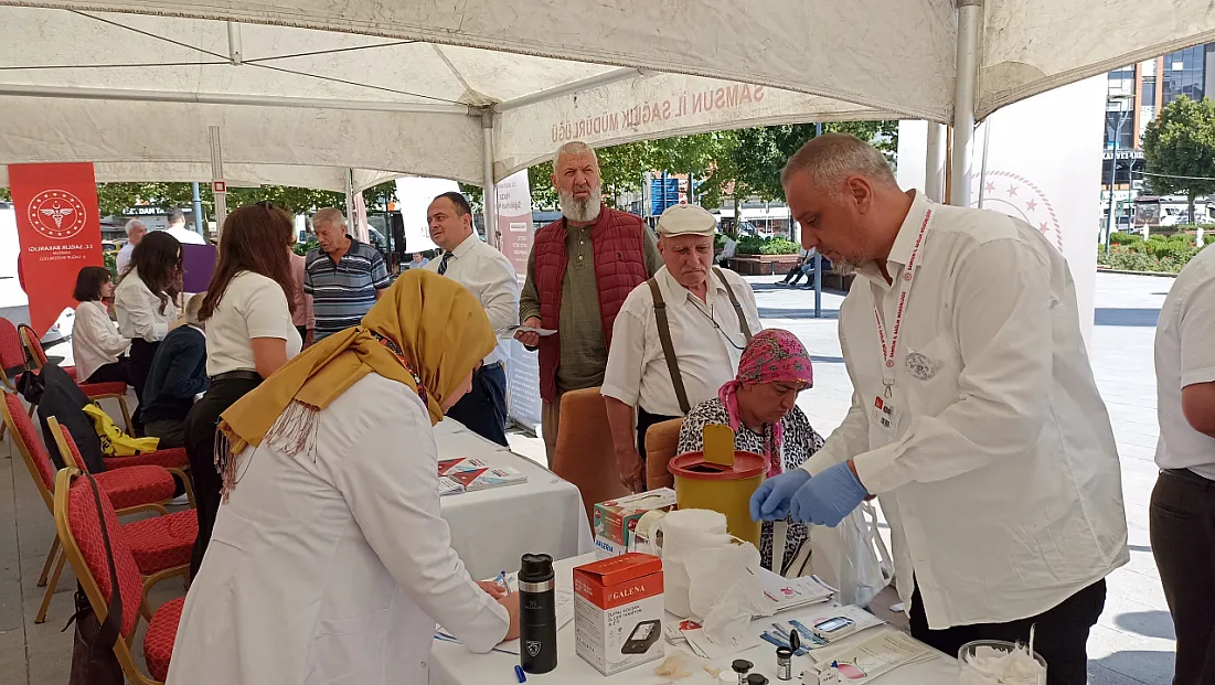 Havza'da Halk Sağlığı Haftası etkinliği: Erken teşhis ve koruyucu hekimliğe dikkat çekildi