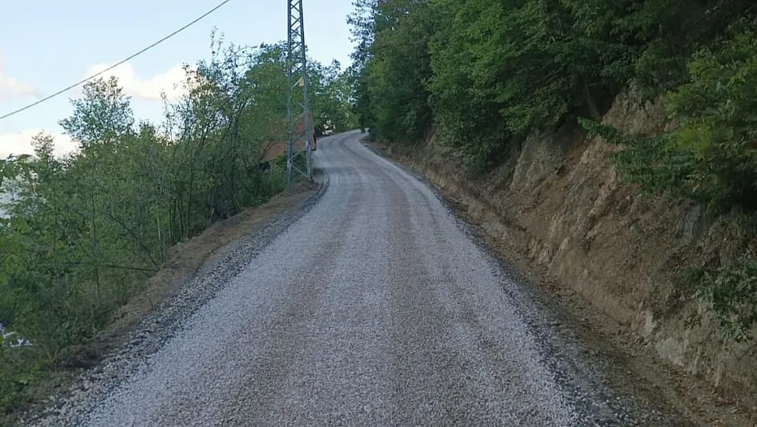 İlkadım’ın kırsalında 71 kilometrelik yol çalışması