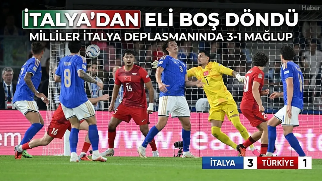 A Milli Takım İtalya Deplasmanından Eli Boş Döndü
