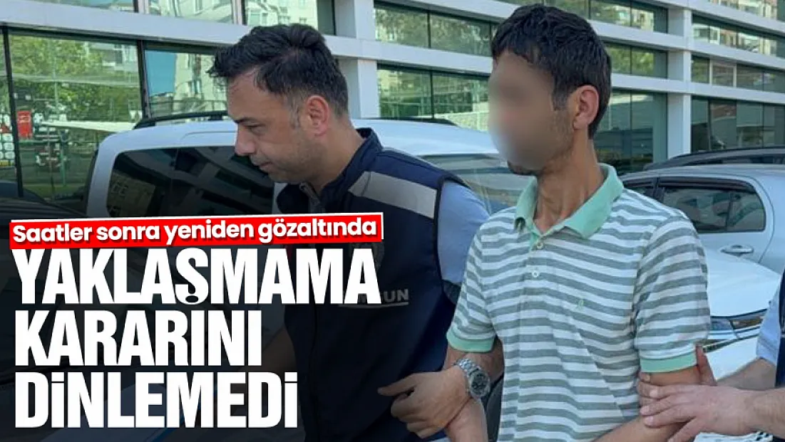 Adliyeden çıktı, eşinin evine gidince tutuklandı