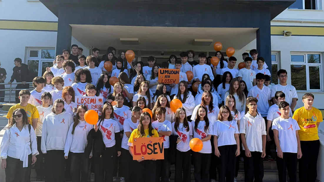 Altınkum Turizm Meslek Lisesi’nde LÖSEV farkındalık etkinliği