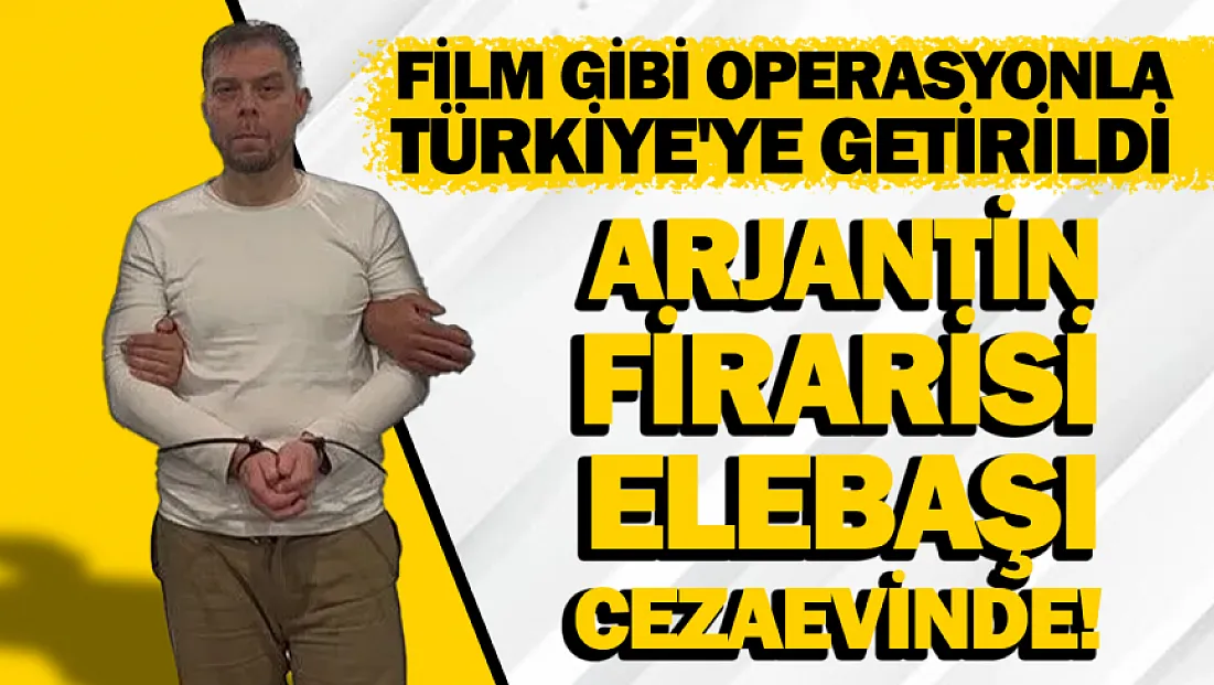 Arjantin'den iade edilen suç örgütü elebaşı Serkan Kurtuluş tutuklandı
