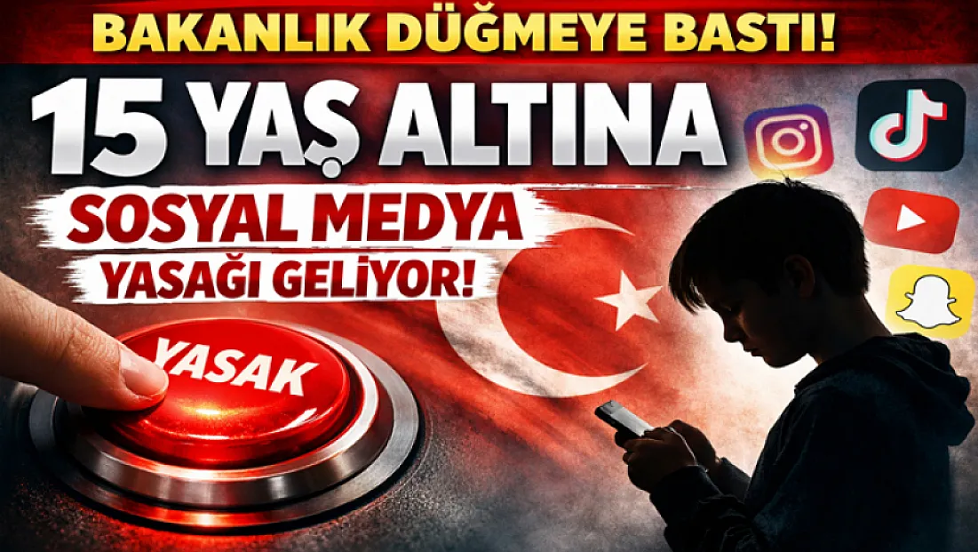 Bakanlık düğmeye bastı! 15 Yaş altına Sosyal Medya yasağı geliyor