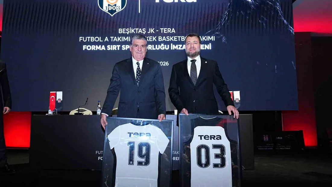 Beşiktaş JK’nin futbol ve basketbol takımlarına forma sırt sponsoru belli oldu