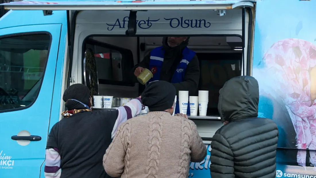 Canik’te gönülleri ısıtan ikram