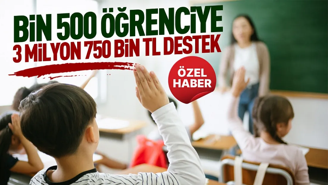 Çarşamba’da bin 500 Öğrenciye eğitim yardımı yapıldı