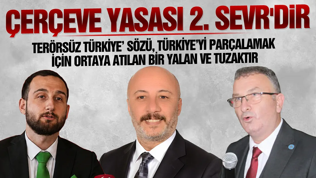 Çarşamba’da siyasi parti başkanlarından çerçeve yasa değerlendirmesi