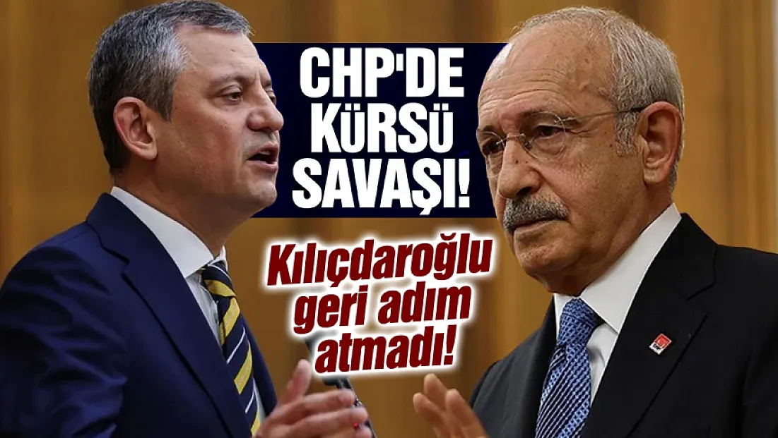CHP'de Grup Toplantısı Krizi Büyüyor