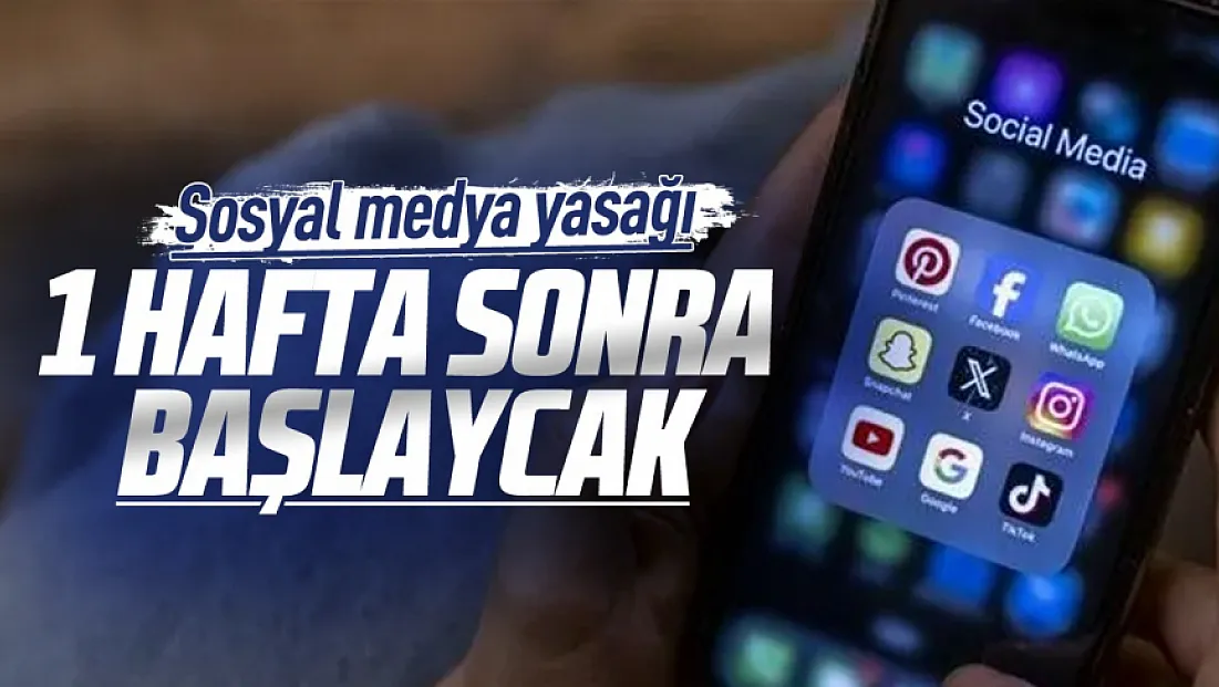 Çocuklara sosyal medya sınırı 1 Kasım’da başlıyor