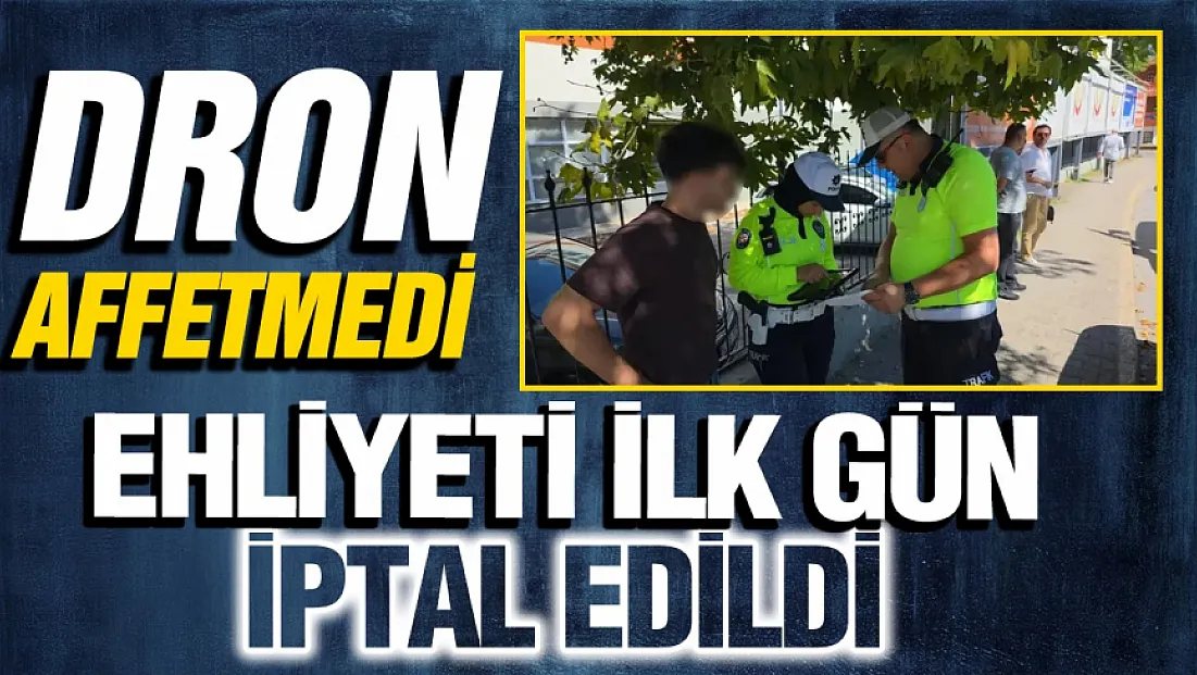 Ehliyetini Aldığı Gün Trafik Kuralını İhlal Etti