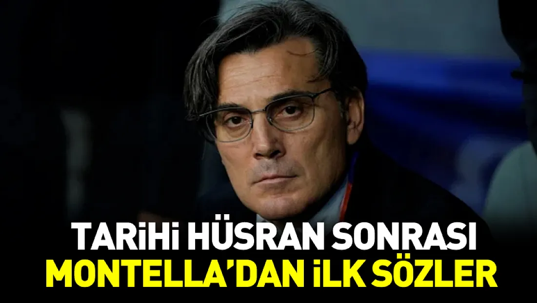Elenme sonrası Montella konuştu '50 yılda bir gelecek şanssızlık bizi buldu'
