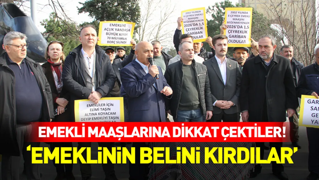 Gemrik “Emeklinin Belini Kırdılar”