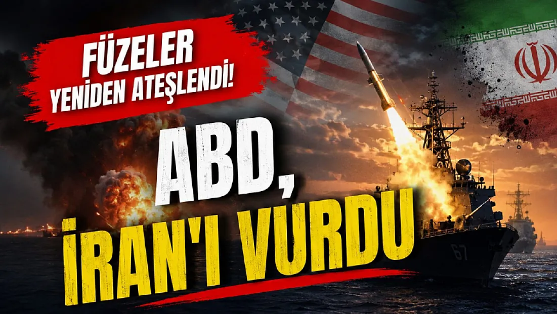Füzeler yeniden ateşlendi! ABD vurdu, İran'dan misilleme geldi