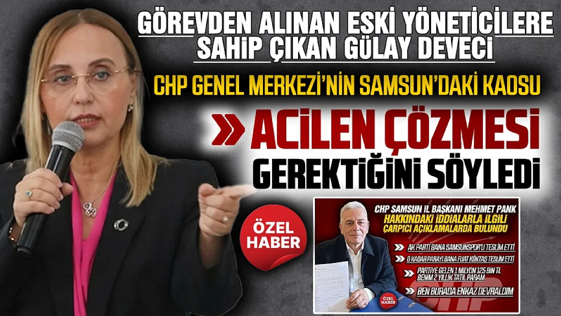 Gülay Deveci’den CHP Genel Merkez’ine çağrı
