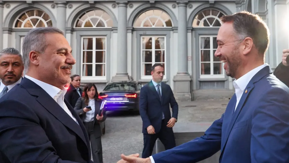 Hakan Fidan, Belçika’da Maxime Prevot ile görüştü