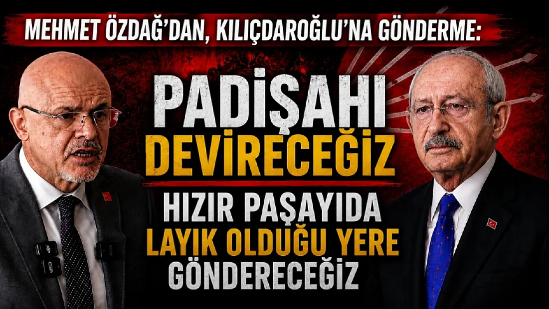 Mehmet Özdağ, ‘Güvendiğin Padişahın Gün Olur O da Devrilir’
