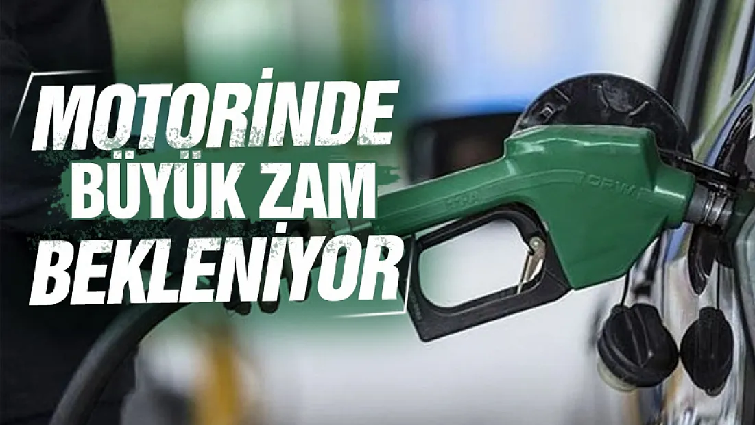 Motorine 8,24 lira zam bekleniyor