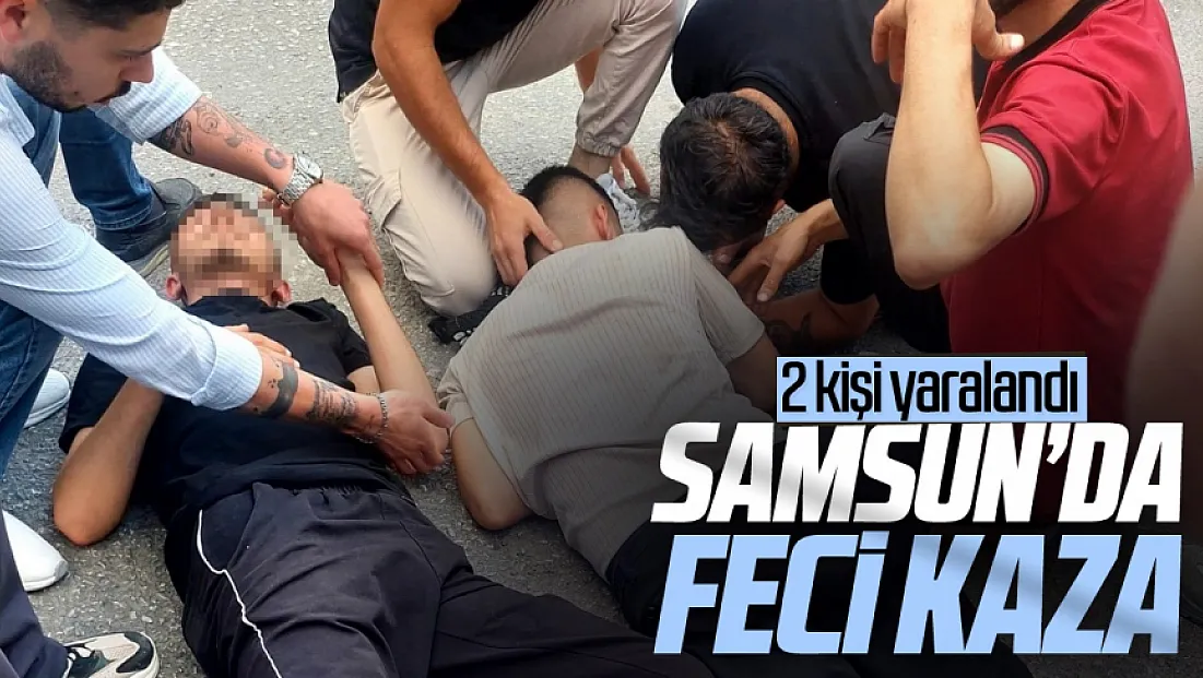 Motosiklet kazası: 2 yaralı