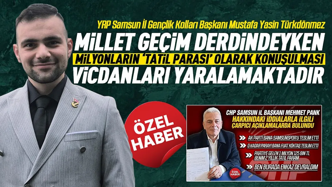 Mustafa Yasin Türkdönmez'den Pank'a sert açıklamalar