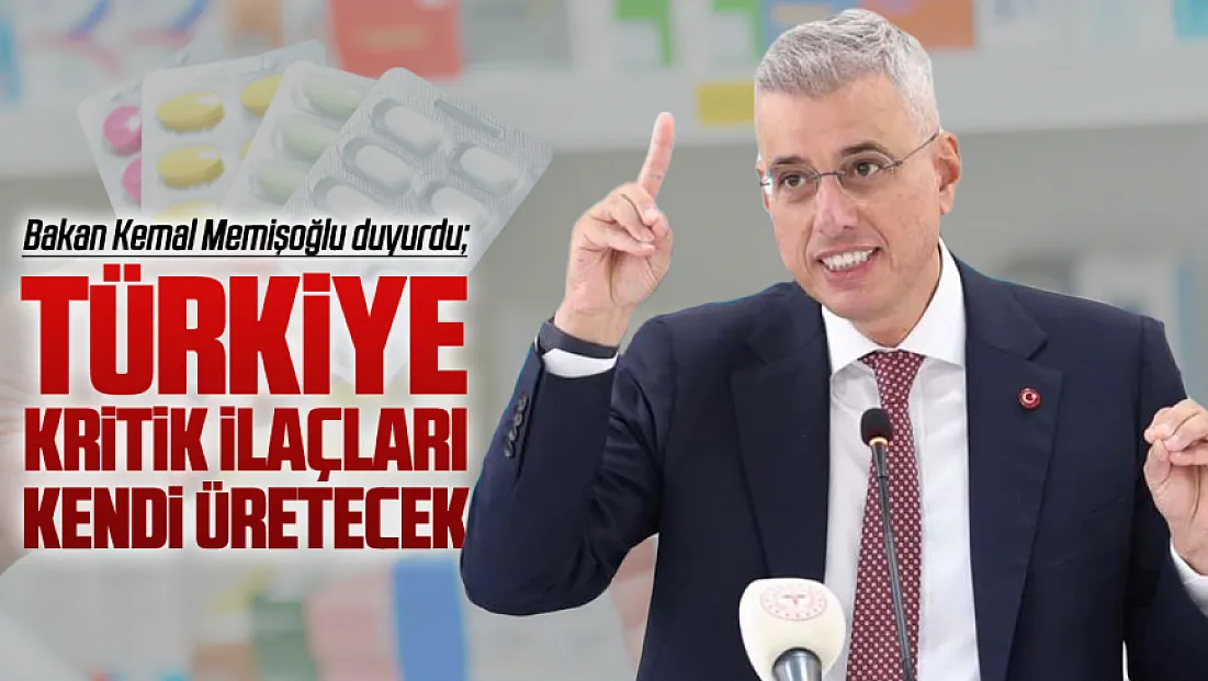 Sağlıkta bağımsızlık için büyük adım! Kanser ve SMA ilaçları Türkiye’de üretilecek
