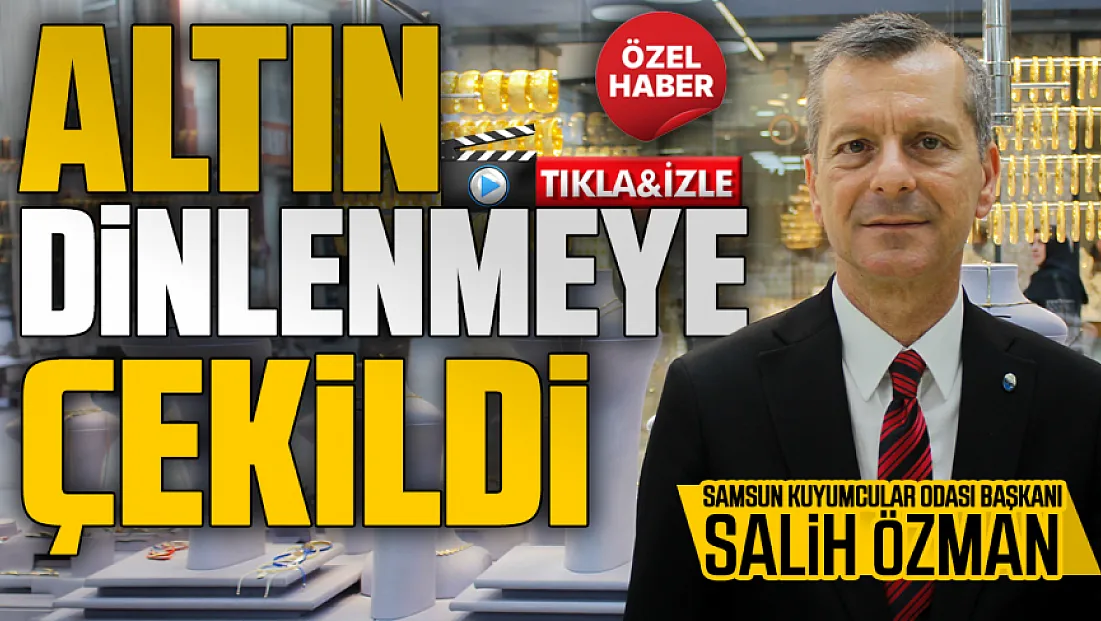 Salih Özman, ‘Altındaki düşüş geçici bir dinlenme, panik yok’
