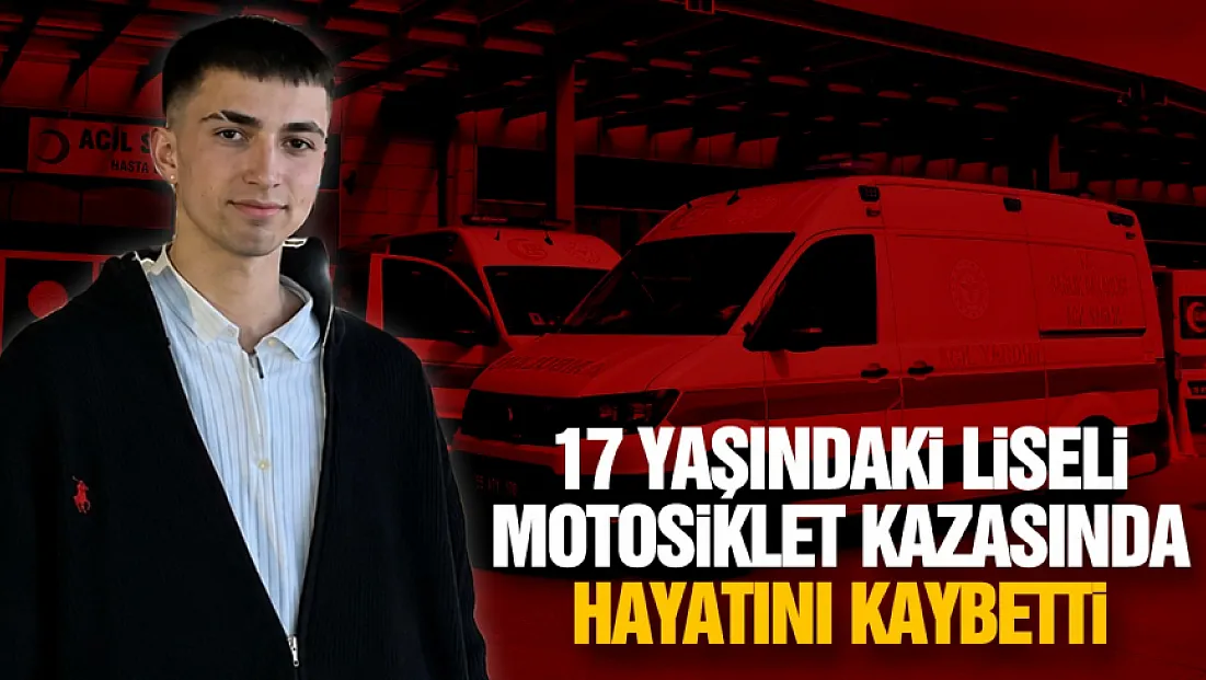 Samsun’da devrilen motosikletin 17 yaşındaki sürücüsü hayatını kaybetti
