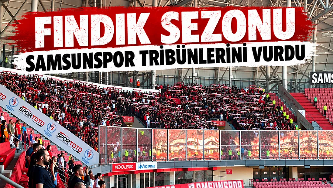 Samsunspor tribünleri boş kaldı