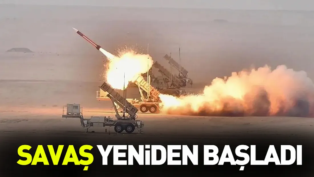 Savaş yeniden başladı! İran ve ABD’den saldırılar