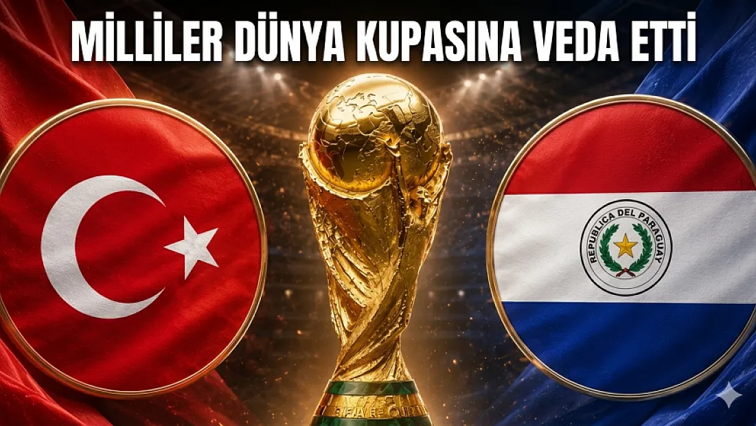 Türkiye Dünya kupasına veda etti