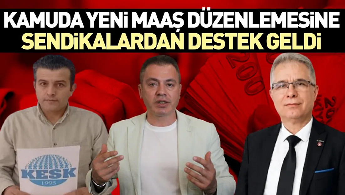 Ücret adaletsizliği düzenlemesine sendikalardan destek geldi