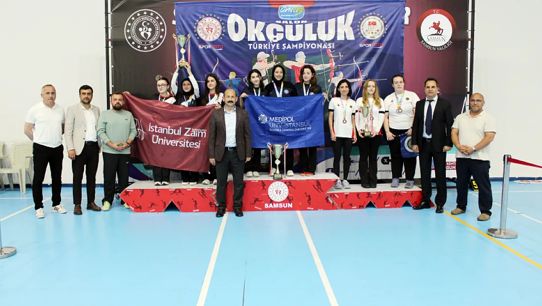 Ünilig Salon Okçuluk Türkiye Şampiyonası Samsun’da Sona Erdi