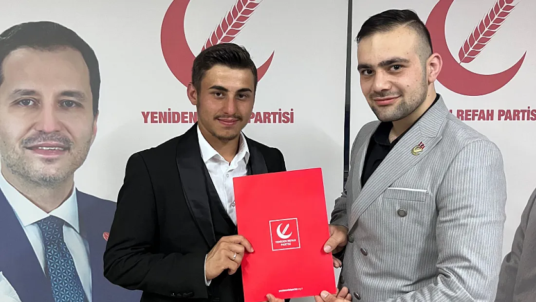 Yeniden Refah Partisi İlkadım Gençlik Kolları Başkanlığına Tunahan Yangöz Atandı