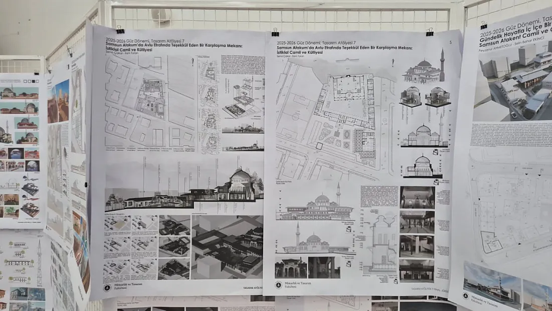 Öğrencilerden örnek proje: Atakum’daki camiler 'toplum merkezi' olacak