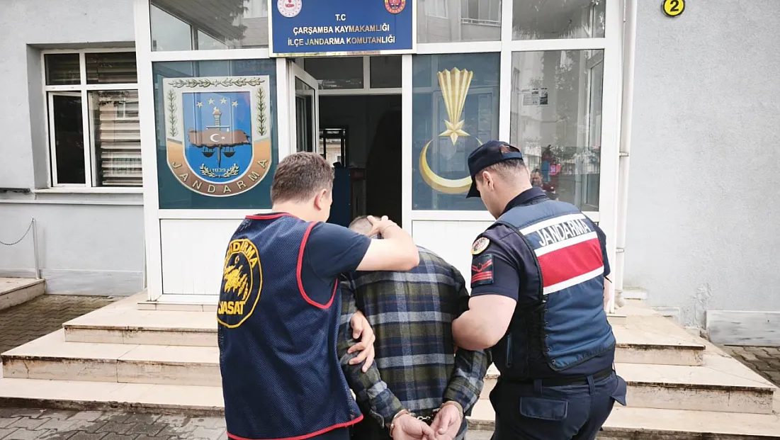 Samsun'da firari hükümlü yakalandı