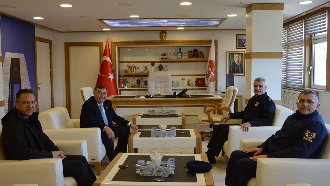 Tuğgeneral Bakçepınar’dan Havza Belediyesine ziyaret