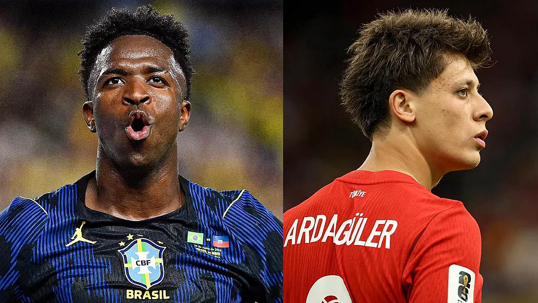 Vinicius'tan Arda Güler'e destek