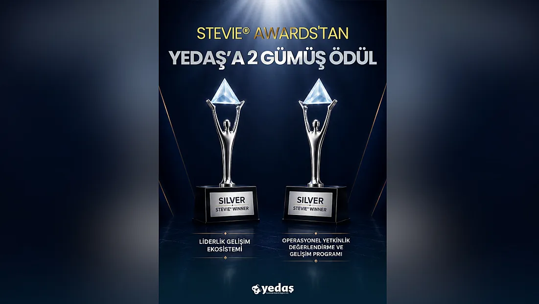 Yedaş’a Stevıe Awards’tan İki Gümüş Ödül