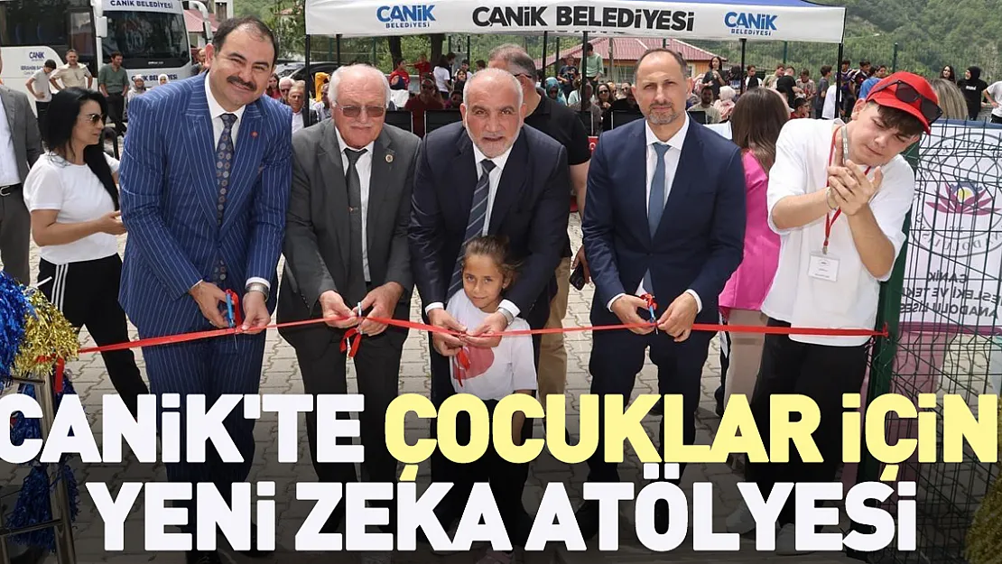 Canik'te Çocuklar İçin Yeni Zeka Atölyesi