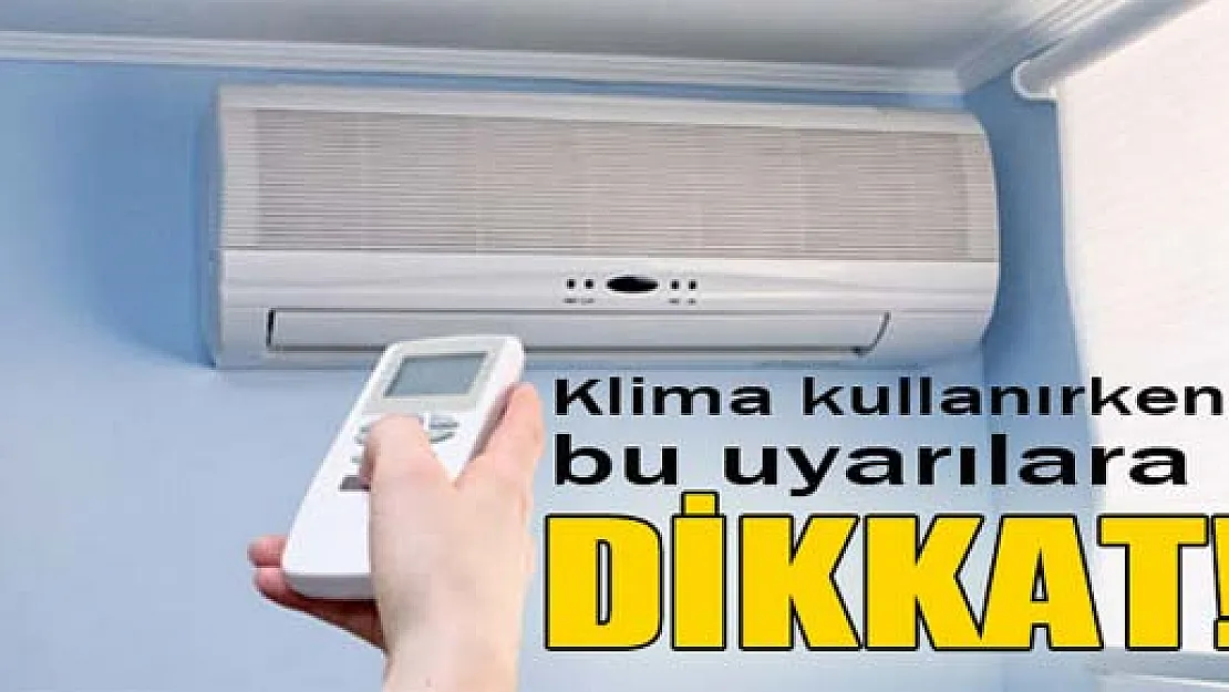 Bilinçsiz klima kullanımı ani kas tutulmasına neden oluyor