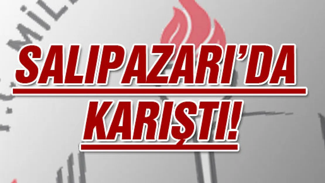 Çarşamba İlçe Milli Eğitim Müdürlüğü Salıpazarı'nı da PATLATTI!