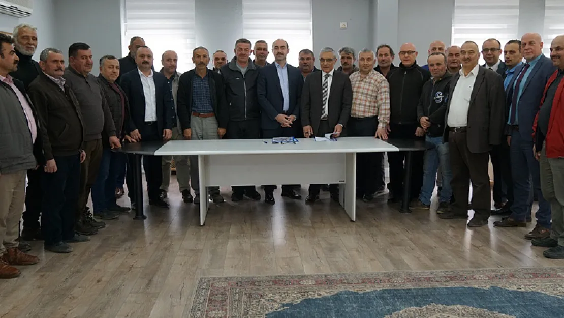 Terme Belediyesi'nde sözleşme sevinci
