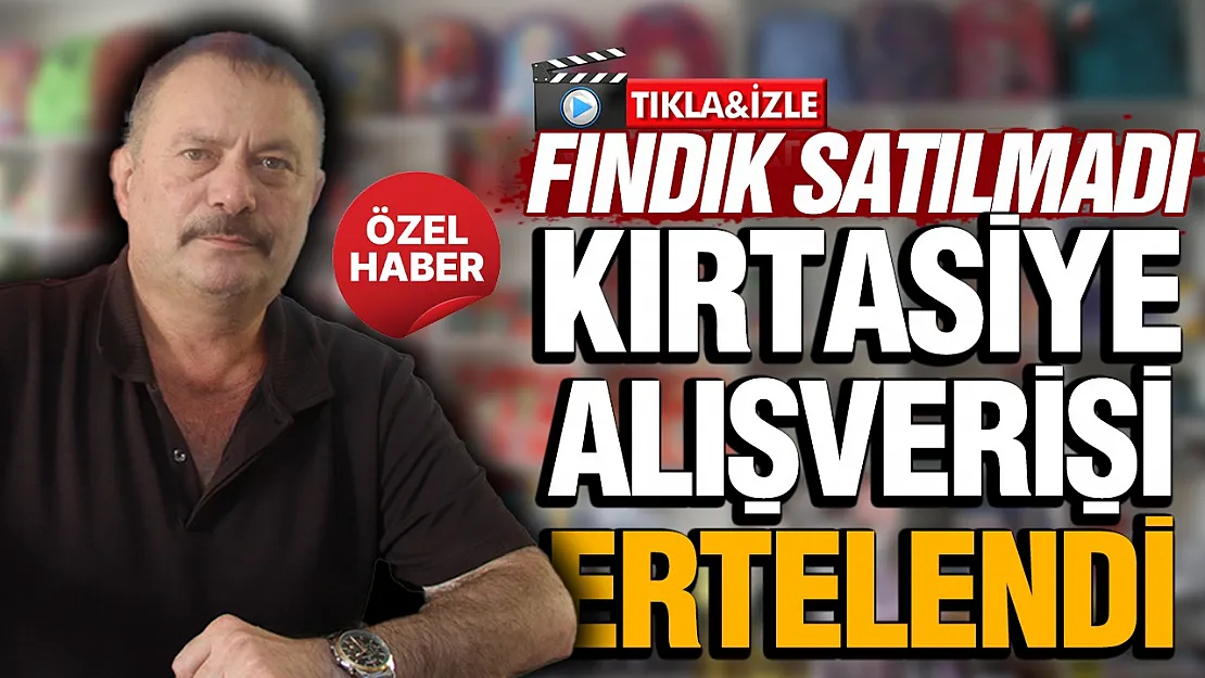 Adem Ünyeli, 'Büyük marketler kırtasiyeciyi zorluyor'