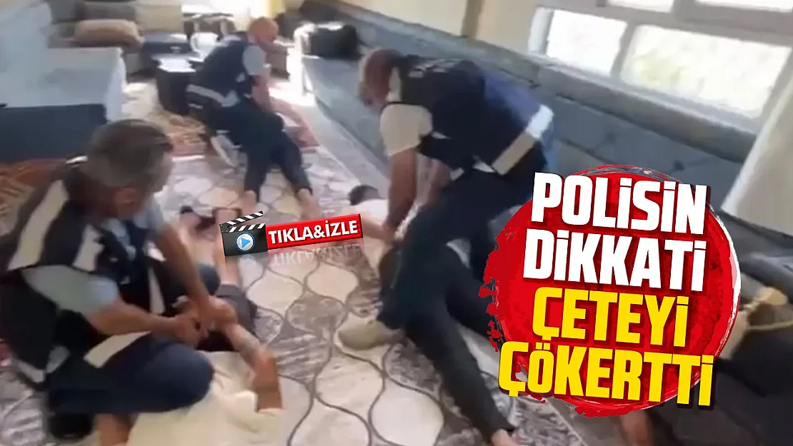 Ağlayan kadının anlattıkları şebekeyi ortaya çıkardı
