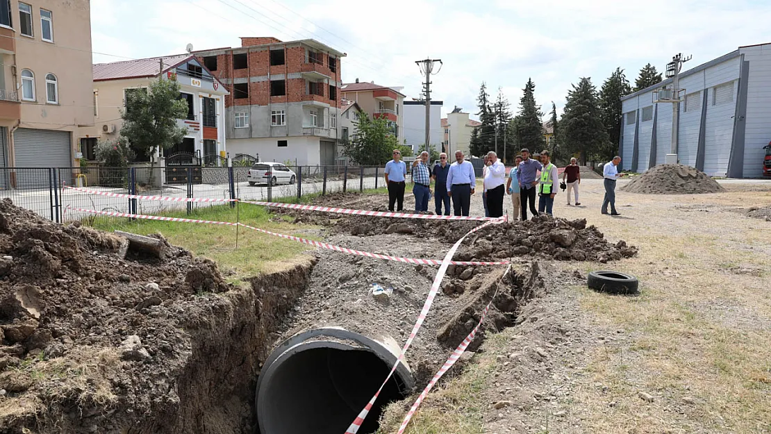 Altyapı çalışmalarının tamamlandığını bildirdi