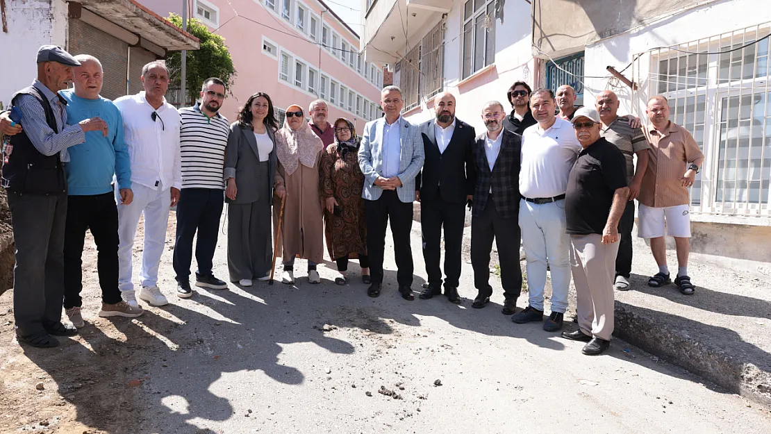 Başkan İhsan Kurnaz sözünü tuttu doğalgaz çalışmaları başladı