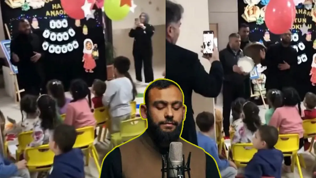 Canik'te minikler 'Kabe'de Hacılar Hu Der Allah' ilahisine eşlik etti
