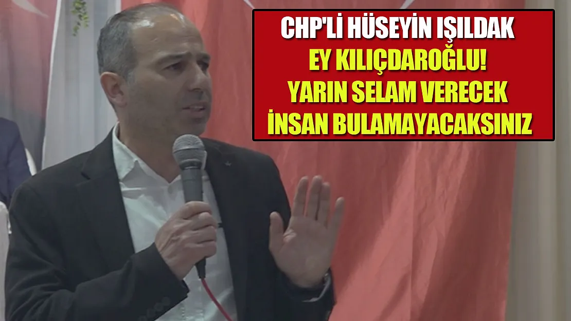 Çarşamba'da CHP Toplantısına Işıldak'ın Sözleri Damga Vurdu